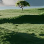 ‘마음챙김’ 라이프 스타일, 스트레스 관리와 건강 증진에 도움 A single tree on a vibrant green rolling hill.